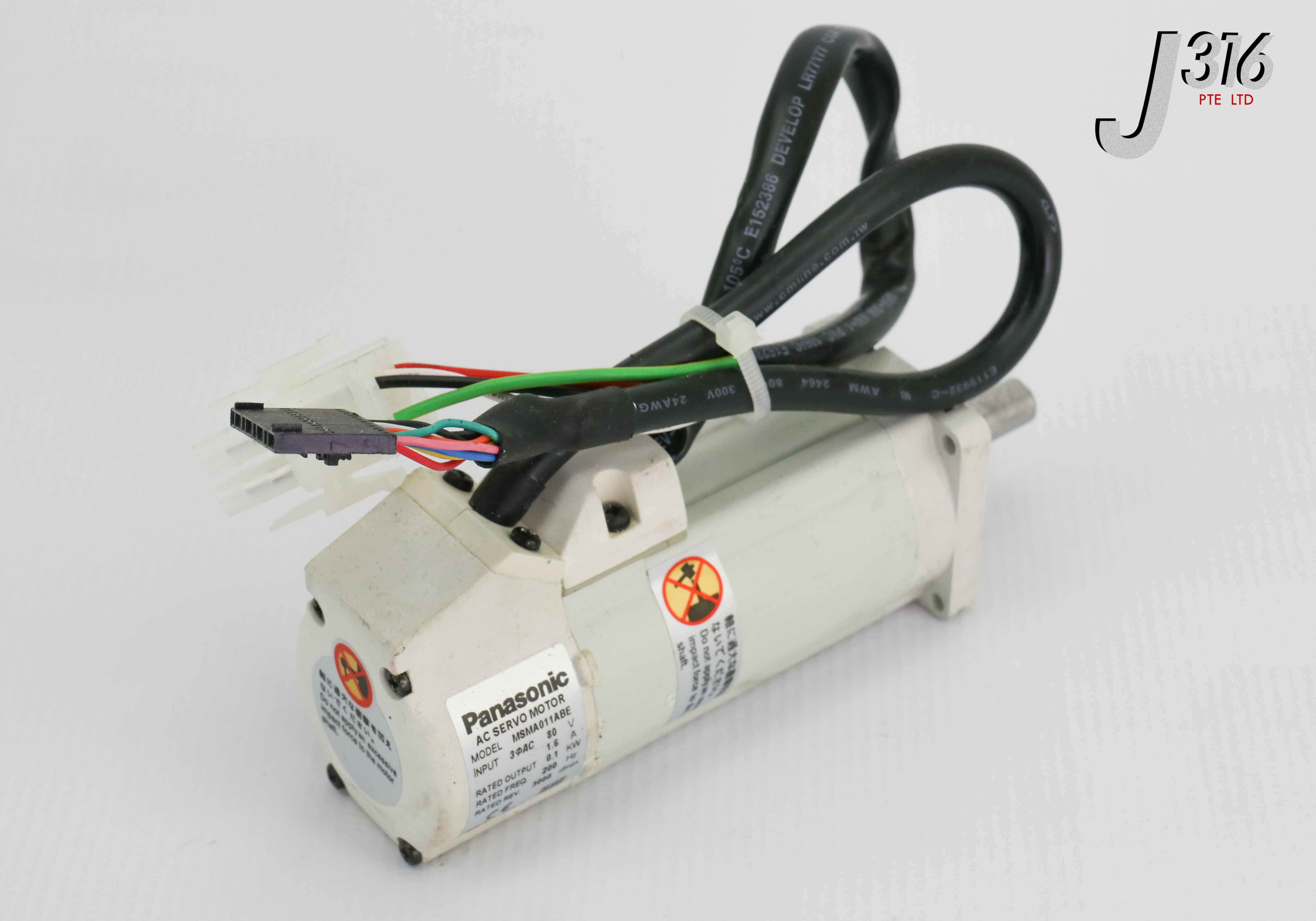 22085 PANASONIC AC SERVO MOTOR MSMA011ABE | eBay